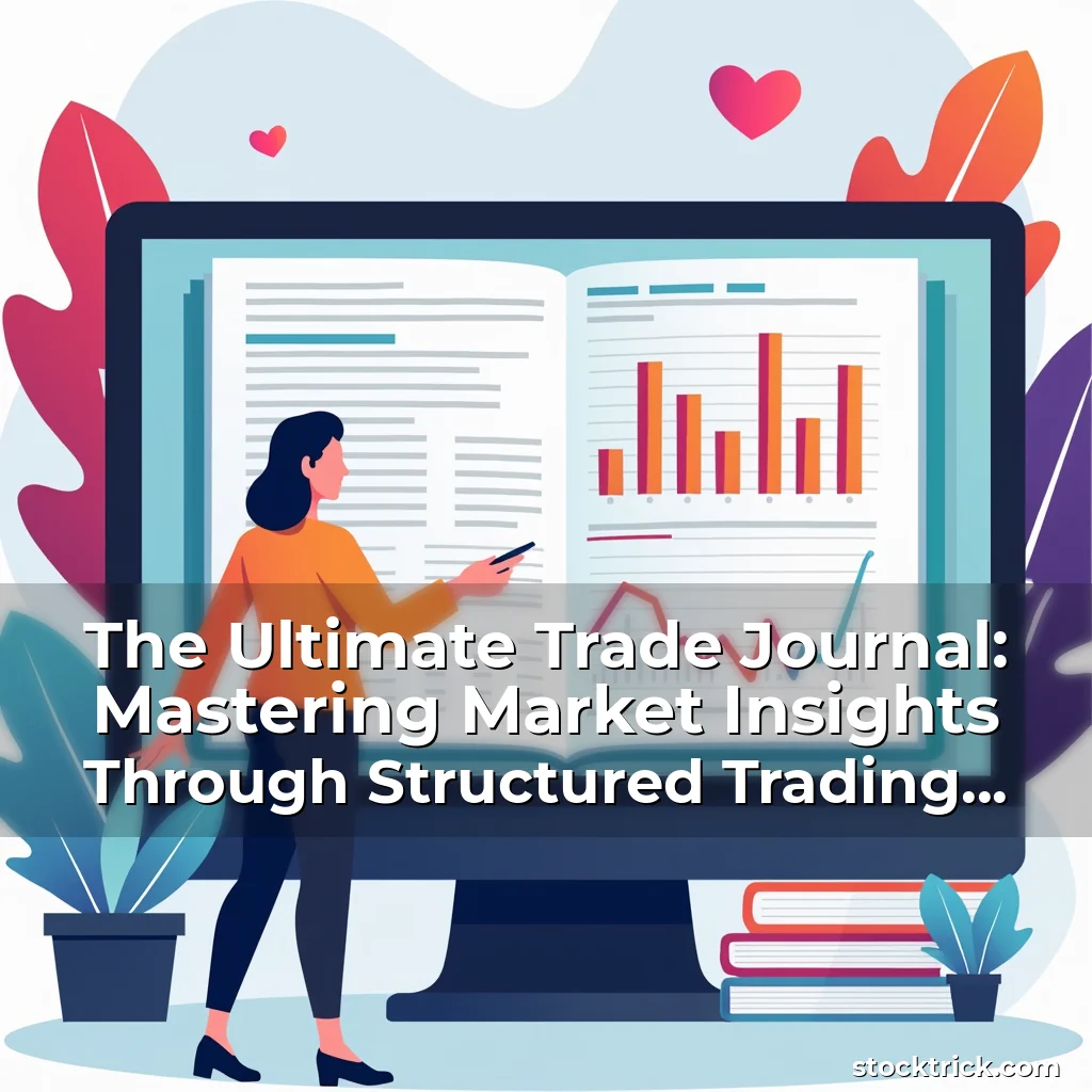 Read more about the article The Ultimate Trade Journal: Mastering Market Insights Through Structured Trading Records