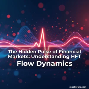 Artistic representation for The Hidden Pulse of Financial Markets: Understanding HFT Flow Dynamics