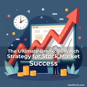 Artistic representation for The Ultimate Breakout Watch Strategy for Stock Market Success