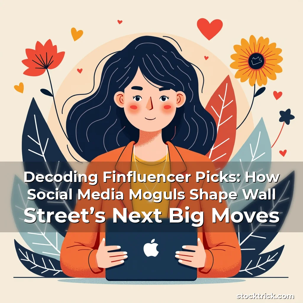 Read more about the article Decoding Finfluencer Picks: How Social Media Moguls Shape Wall Street’s Next Big Moves