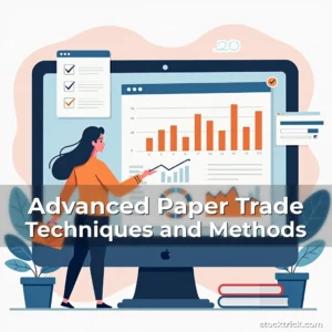 Artistic representation for Advanced Paper Trade Techniques and Methods